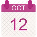 Calendar Halloween Date Icon