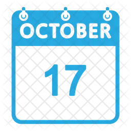 October Calendar  Icon