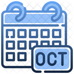 October Date  Icon