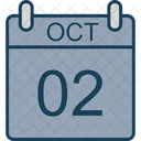 Calendar Halloween Date Icon