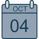 Calendar Halloween Date Icon