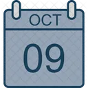 Calendar Halloween Date Icon