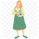 Octoberfest Outfit Woman Icon