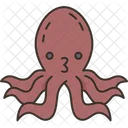 Octopus Sea Life Icon
