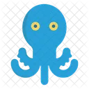 Octopus Animal Water Icon