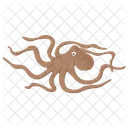 Octopus Aquatic Animal Polypus Icon