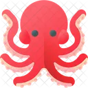 Octopus Animal Sea Icon