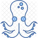 Octopus Tentacles Ink Icon
