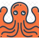 Octopus Pulpo Squid Icon