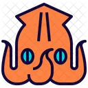 Octopus Monster Vikings Icon
