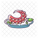 Octopus Polvo Food Icon
