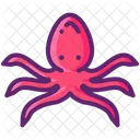 Octopus Aquaculture Marine Animal Icon