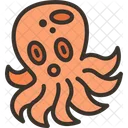 Octopus Cephalopod Tentacle Icon