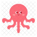 Octopus Tentacles Seafood Icon