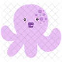 Octopus Animal Face Animal Head Icon