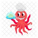 Octopus Chef  Icon