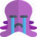 Octopus Crying  Icon