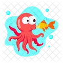 Octopus Friend  Icon