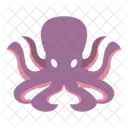 Octopus Cephalopod Marine Animal Icon