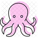 Octopus Ocean Marine Icon