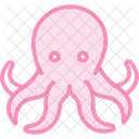 Octopus Ocean Marine Icon