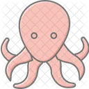 Octopus Ocean Marine Icon