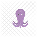 Octopus Animal Sea Icon