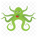 Octopus Sea Animal Mollusc Icon