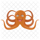 Octopus Sea Animal Mollusc Icon