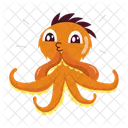 Octopus Kissing  Icon