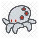 Octopus Monster Halloween Creature Icon