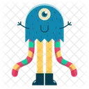 Octopus Monster Monster Baby Icon