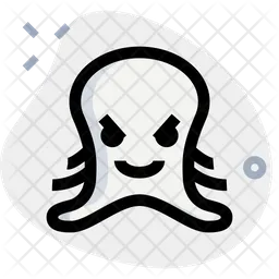 Octopus Pouting Emoji Icon