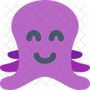 Octopus Smiling Icon