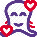 Octopus Smiling With Hearts Icon