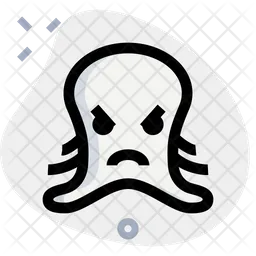 Octopus Upset Emoji Icon