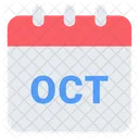 Octubre Invierno Mes Icon