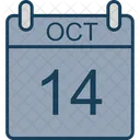 Octubre  Icono