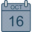 Octubre  Icono