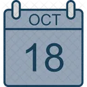 Octubre  Icono