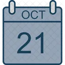 Octubre  Icono