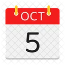 Octubre  Icono