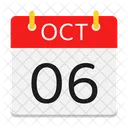Octubre  Icono