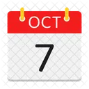 Octubre  Icono
