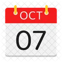 Octubre  Icono