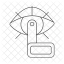 Test Ocular Tonometry Icon