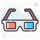 Oculos Oculos Oculos 3 D Ícone