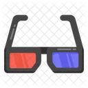 Óculos 3D  Ícone