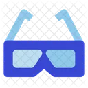 Óculos 3d  Ícone