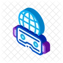 Oculos Extra Realidade Icon